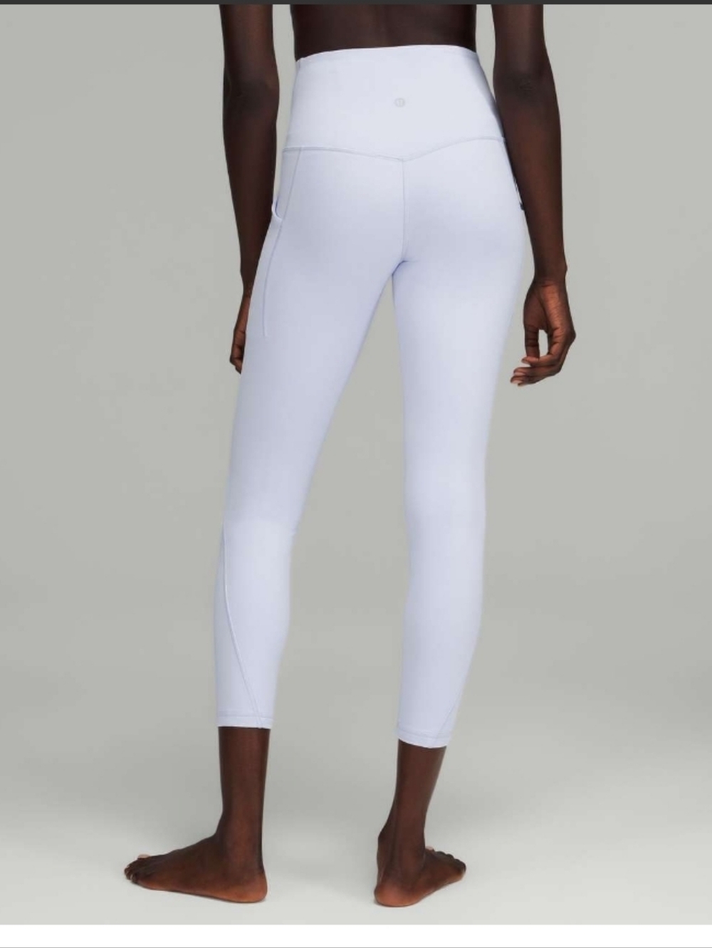 lululemon align with pockets pastel blue
